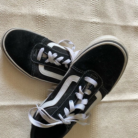 Old Skool Black Vans 7.5W - Picture 2 of 5